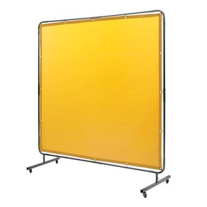 Schermo per Saldatura in Vinile Ignifugo 6FT X 6FT con 4 Ruote Girevoli, Pratica Tenda Protettiva per Saldatura e Saldatura a Stagno - Product Image 4