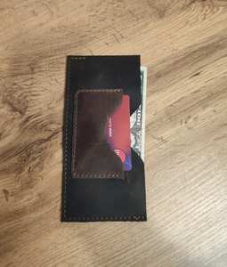 Cartera de Cuero Genuino Clásica y de Lujo, Hecha a Mano, Ligera y Resistente al Agua, para Comedor de Alta Gama LBH-0212 - Product Image 2