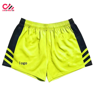 Breathable Sublimation Sportswear Men Two Tone Footy Shorts Custom Rugby Footy Shorts Fashion for Man with <b>cheap</b> price - Product Image 6