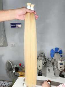 CDYHAIRVN Cheveux Humains Bruts Professionnels en Gros 613 60 Blond Couleur Personnalisée Direct Usine Sans Mélange Sans Silicone Sans Synthétique 8-40 pouces - Product Image 3