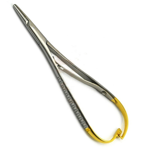 Portaagujas Quirúrgico Manual de Acero Inoxidable para Sutura, Instrumento Médico Profesional con Certificación CE para Hospitales - Product Image 5