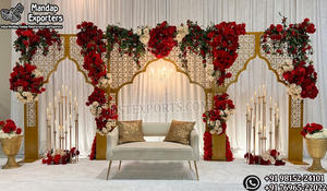 Arabic Style Wedding Backdrop <b>Screens</b> For Mehndi <b>Decor</b> - Product Image 3