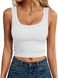 Eco Friendly 100% Cotton Streetwear Digital Printed <b>Knitted</b> <b>Tank</b> <b>Top</b> with Feathers <b>for</b> <b>Women</b> Warm Weather Soft Breathable - Product Image 3