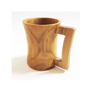 Solid Wood Coffee <b>Mug</b> Handmade Natural Wooden Cup Rustic Design Eco Friendly Drinking <b>Mug</b> for Tea Coffee - Product Image 3