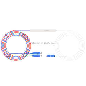 Divisor de Fibra Óptica PLC Monomodo en Oferta con Conector SC para Wi-Fi 4G para Equipos de Fibra Óptica - Product Image 2