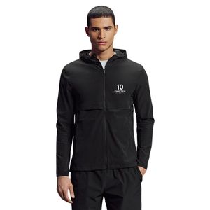 Custom Mens Performance Windbreaker <b>Jacket</b> <b>Lightweight</b> Outdoor <b>Running</b> Coat Breathable Full Zip Athletic Sportswear Manufacture - Product Image 1