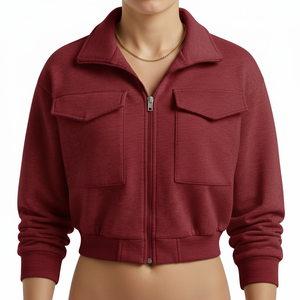 Sweats à capuche pour femmes, nouveau style, coton/polyester, vêtements de sport, sweats à capuche décontractés unis à vendre, sweats à capuche respirants pour femmes, service OEM - Product Image 1
