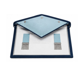 Vente directe d'usine Tablier maçonnique en tissu premium durable avec logo personnalisé Tablier maçonnique à prix abordable - Product Image 5