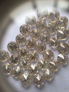 Diamant rond taille brillant, brut, de couleur brunâtre, provenant de l'exploitation minière terrestre, pour la fabrication de bijoux. - Product Image 3