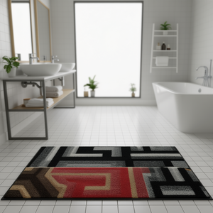 Alfombra de Baño 3D de 22x55 Pulgadas, Suave, Antideslizante, Absorbente, de Poliéster, de Secado Rápido, para Uso en el Hogar o Hotel - Product Image 3