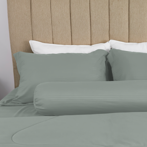 Ensemble de literie en microfibre de polyester classique ZELENA fabricants de gros modernes comprenant un couvre-lit pour couette en feuille pleine grandeur - Product Image 5