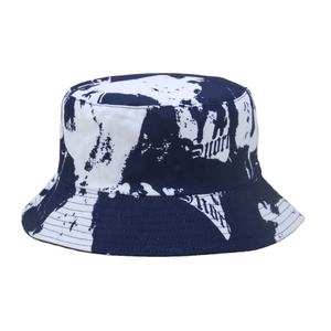 Custom Canvas Fisherman Summer Waterproof Fashion Colors Tie Dyed Bucket Hat Fisherman Hat with Custom Logo - Product Image 4