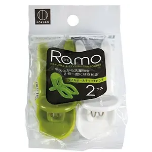 RAMO 2 pezzi verde/bianco 2 strati pinze per bucato - Product Image 1