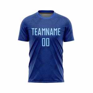 Conjuntos de Uniformes de Fútbol Personalizados para Adultos, 100% Poliéster Transpirable, Cuello en V, Jersey de Fútbol de Nuevo Estilo, Económico - Product Image 5