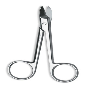 Ensemble de 3 ciseaux pour couronnes dentaires Jamso Industries, lames courbées de 4,25 pouces, acier inoxydable, instrument certifié CE classe I - Product Image 6