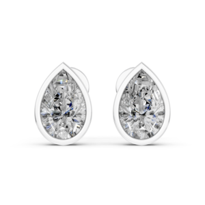 Pendientes de Oro Sólido de 10K, 14K, 9K y 18K con Gemas de Laboratorio de 10 Quilates, Certificados por IGI, RJC, ODM, OEM, Fabricante de Joyería Fina Ética EA502326 - Product Image 3
