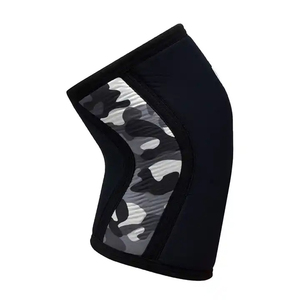 Sports Knee Support Brace <b>Pads</b> Compression Knee Sleeves Weight Lifting 7MM Neoprene Knee Wraps Powerlifting - Product Image 2