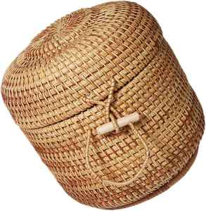 Meilleur Prix 2026 – Nouvelle Collection de Paniers Tressés en Rotin et Osier – Artisanat Tissé pour l'Organisation Domestique et le Rangement de Cuisine - Product Image 1