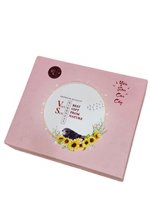 Caja de Regalo de Lujo Ecológica Personalizada al por Mayor, Tipo Nido de Pájaro, Reciclable, de Cartón Rígido Corrugado, Premium, para Sushi, con Acabado Brillante - Product Image 2