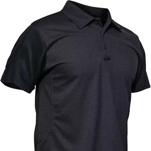 Camisa para Hombre, 100% Algodón, Secado Rápido, Transpirable, Manga Corta, Estilo Táctico, Tejido Piqué, Camisa de Golf - Product Image 1