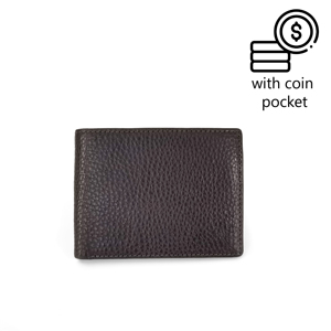 High Quality Handmade Castello Pebble Top Grain Leather <b>Men</b> Standard Compact Open Short <b>Wallet</b> <b>Black</b> Brown Navy Burgundy Green - Product Image 2
