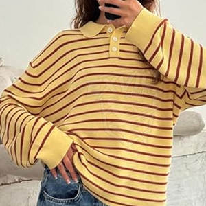 Chemises polo pour femmes en coton/polyester, grandes tailles, vente en gros d'usine, chemises polo surdimensionnées pour femmes - Product Image 2