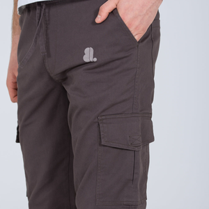 Pantalones Cargo de Lona Estilo Safari para Hombre, 100% Algodón, Ecológicos, Resistentes al Viento, de Secado Rápido, Antiarrugas, Antiretráctiles, con Cierre de Cordón - Product Image 2