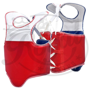 Protecteur de poitrine de boxe ultra-léger de haute qualité protecteur de corps en cuir de haute protection sécurité sportive - Product Image 3