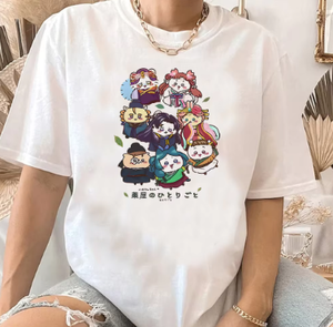 Camiseta de Mujer con Bordado Floral, Suave y Elástica, Cuello Redondo, Manga Corta, Corte Holgado, 100% Algodón, Transpirable, Primavera/Verano - Product Image 4