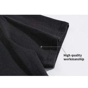 Camiseta Personalizada de Alta Calidad, 100% Algodón, Manga Corta, Corte Regular, Etiquetas con Impresión DTG, Tallas Grandes, Venta al Por Mayor, Lisa, Unisex - Product Image 4