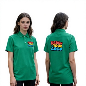 Customized Women's Anti-Wrinkle 100% Cotton Jersey Eco-Friendly Breathable Quick Dry Casual Shirt Personalized Text Easy Short - Product Image 1