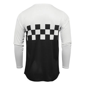 Maillot de course à manches longues 100 % polyester, séchage rapide, respirant, pour motocross, vêtements de course moto personnalisés - Product Image 2