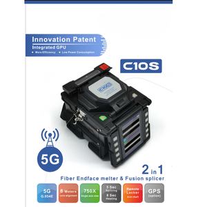 Wholesale C10S 2 in 1 Fiber Fusion Splicer with Endface Melter 6 Motor Core Alignment Optical Fiber Splicing Machine - Product Image 5