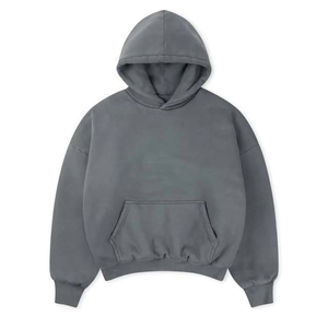 Sudadera con Capucha Lavada al Ácido Hecha a Medida, Sudadera de Algodón con Logotipo Personalizado, Fabricante OEM, Proveedor Mayorista de Fábrica para Exportación - Product Image 3