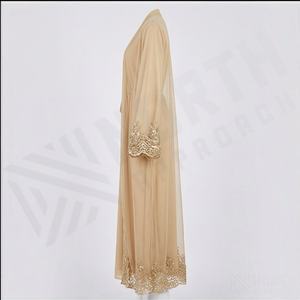 Fabricant OEM d'Abayas sur Mesure : Nouvelle Collection de Kaftans Élégants pour Femmes, Modèles Royaux Très Ornés, Robes Modestes de Luxe - Product Image 3