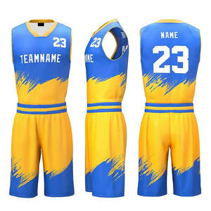 Uniformes de Baloncesto Personalizados al por Mayor, Camisetas Transpirables de Secado Rápido con Sublimación, Uniformes de Baloncesto para Hombre - Product Image 1
