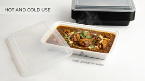 Contenedores de comida para llevar de plástico PP premium, suministro de fábrica, calidad alimentaria, desechables, diseño personalizado para empaque y entrega. - Product Image 4