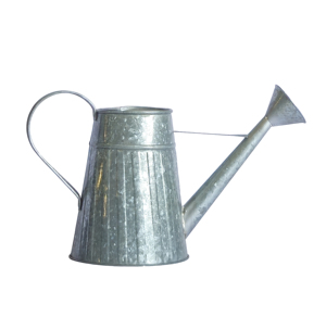 Metal Galvanized Iron Garden Conical <b>Watering</b> <b>Can</b> Natural Sustainable and Durable Water Pouring Pot For Greenery Feeding - Product Image 4