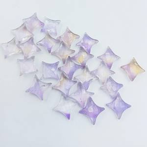 Cuentas de Ametrino Ninja Star, Cuentas Sueltas de Piedras Preciosas para Joyería - Product Image 4