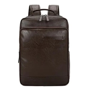 Elegant Design Genuine Leather Backpack for Women with Flap Buckle and Multiple Pockets for School College and Daily Use - Product Image 6