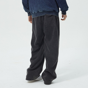 Men's Casual Straight Leg <b>Drawstring</b> Sweatpants Relaxed Fit Lounge <b>Trousers</b> - Product Image 4