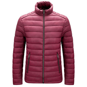 Men's Winter Lightweight Canvas Slim Fit Puffer <b>Jacket</b> Outdoor Urban Casual Fashion - Product Image 5