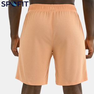Pantalones Cortos Deportivos Transpirables de Secado Rápido para Hombre con su Logotipo Personalizado, Hechos a Medida, 100% Poliéster, con Cordón Ajustable, de Una Sola Capa de Malla, para Baloncesto - Product Image 4