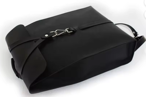 Heritage Craft <b>black</b> <b>leather</b> <b>backpack</b> handmade durable vintage laptop travel bag premium stylish unisex everyday use compact spa - Product Image 5