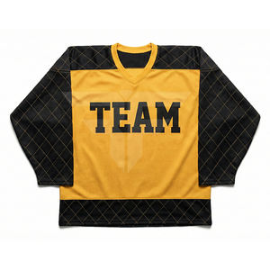 Uniforme de Hockey sobre Hielo OEM, Profesional, de Poliéster, Sublimado, Bordado, con Malla de Sarga, Ajuste para Adultos - Product Image 2