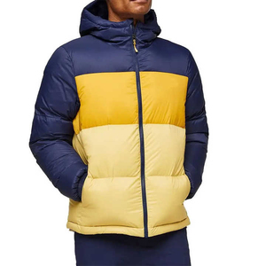 Custom Logo Stand Up Collar <b>Cropped</b> Quilted <b>Puffer</b> Men's <b>Jackets</b> Winter Outdoor <b>Jacket</b> Wholesale Heavy Weight <b>Puffer</b> <b>Jacket</b> - Product Image 1