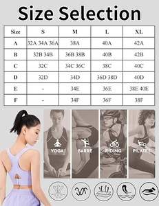 Soutien-gorge de compression personnalisé pour femme, vêtement de sport et de yoga en tissu Spandex, haut anti-transparence, moderne, confortable et de haute qualité - Product Image 6