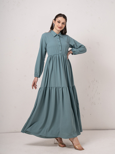 Tissu extensible en viscose 100 % polyester CYK, élégant et durable, finition naturelle, idéal pour robes, costumes et vêtements pour femme – Vente en gros - Product Image 4