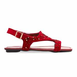 Kohaty EC3179 Maroon Baloncesto Estilo Chappal Zapatos - Product Image 4