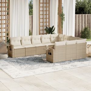 Ensemble de canapés de jardin beige - Product Image 1